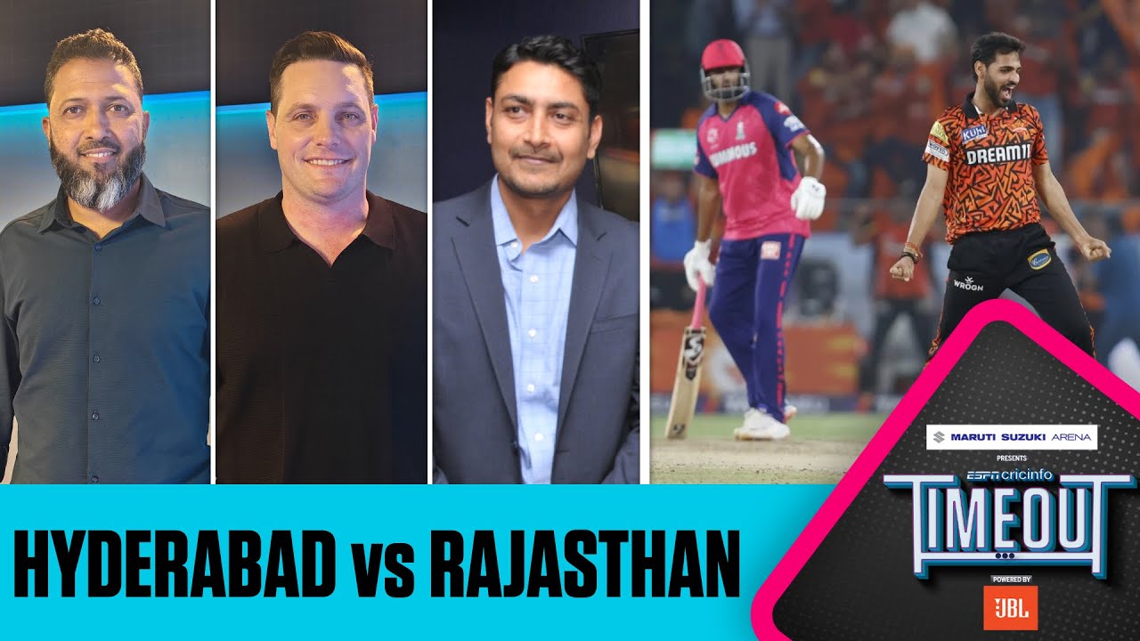 IPL 2024 - SRH vs RR | Timeout LIVE | SRH win thriller against ...
