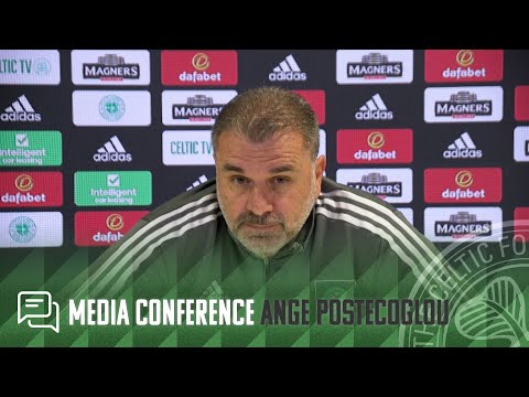 Full Celtic Media Conference: Ange Postecoglou (02/12/22)