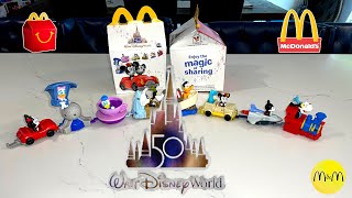 Mcdonalds Walt Disney 50Th Anniversary Happy Meal Toy Collection May 2022