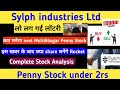 Sylph industries share news। Sylph industries share news today। Sylph industries Ltd News today