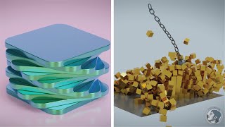 Satisfying 3D Animation  Oddly Satisfying Video  [COMPILATION 1]