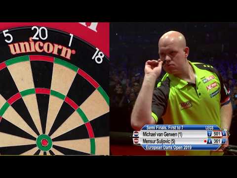 Michael Van Gerwen's CRAZY Nine-Darter! T19-Bull-Tops to finish!