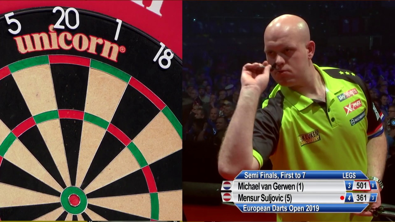 van gerwen 9 darts