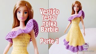 SUPERTOY 1 Pcs Vestidos De Festa Para Barbies Boneca Cinderela Moda  Casamento