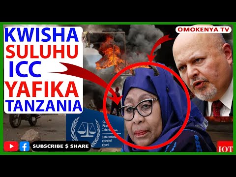 Breaking News Habari Mbaya Ya ICC Yatetemesha Ikulu Ya Rais Suluhu Tanzania