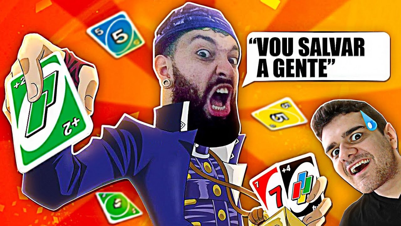 QUANDO O @GabsYT.OFICIAL USA 100% DO CÉREBRO NO UNO c/ @CoreDasAntigas e @MrGuinas