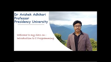 Class 1: Introduction to Number Theory by Dr Avishek Adhikari, Presidency University, Kolkata