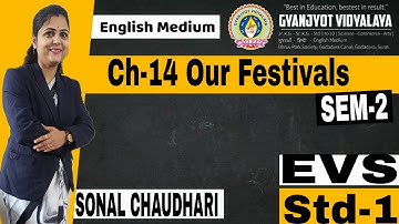 STD-1 / E.V.S. / Ch.- 14 Our Festivals