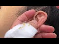 【床屋の耳掃除】2020.10.31  おじいちゃん　男性モデル　会話あり　耳かき　収穫祭　Japanese barber Ear cleaning Conversation