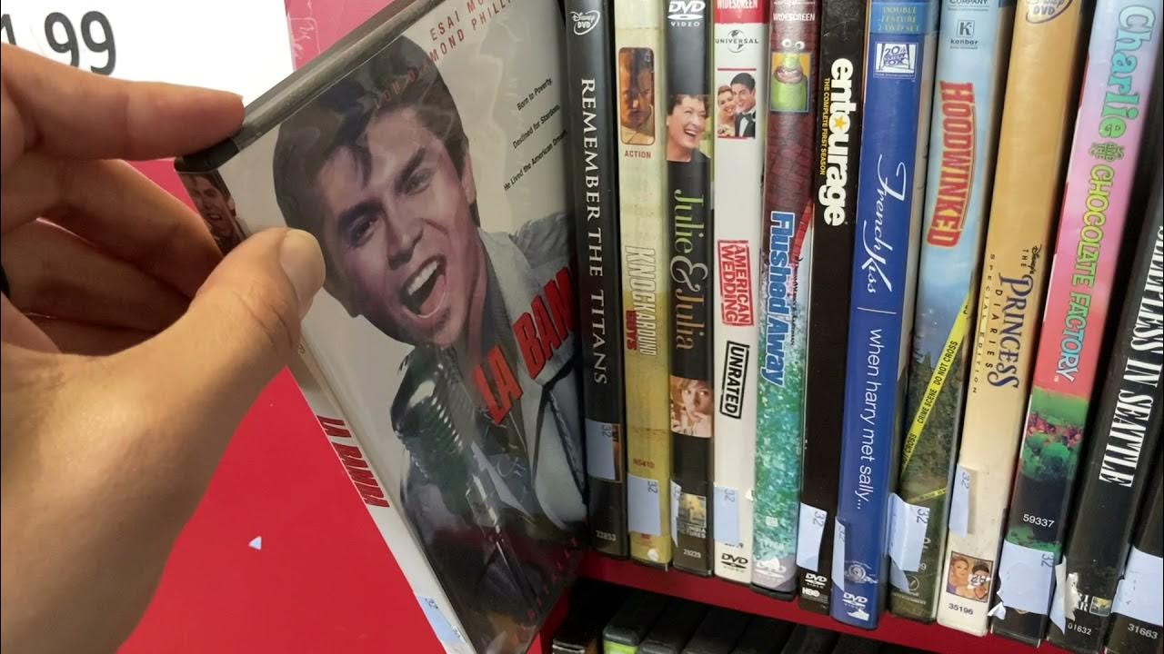 Hunting for Blurays & Dvds at The Salvation Army thrifting YouTube