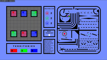 Battle of the Elements + Territory Wars 2 - Marble Race in Algodoo