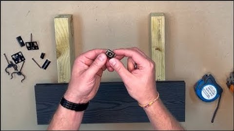 How to Install a Locking clip for OAKIO Composite Decking