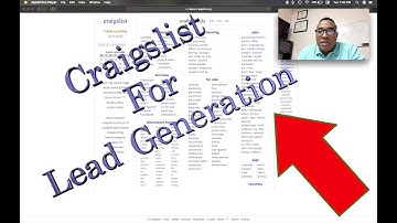 Craigslist Lead Generation