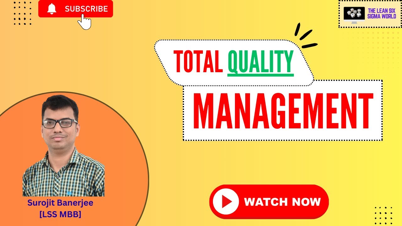 What is Total Quality Management (TQM)? I The Lean Six Sigma World