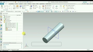 UG NX - Model- 4- Unite, subtract and Intersect