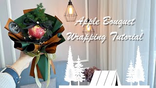 🍎How to make a Christmas Apple bouquet 🎄 Simple Christmas Apple Bouquet Tutorial 🍎 圣诞节苹果花束教程 screenshot 5