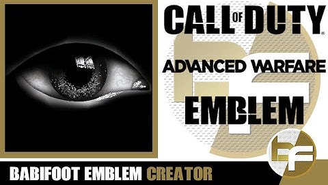 COD Advanced Warfare Emblem Tutorial #203 - Realistic Eye