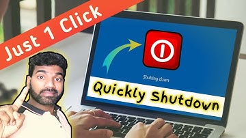 Quickly Shut Down With Shortcut Key In Windows 10/11 |  How to Create Shortcut Shutdown ?