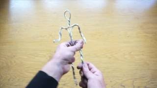 Making a 12' Figure Armature (the 3 minute armature)