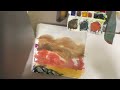 Sketchbook watercolor spontaneous painting and the small hake