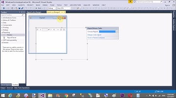 how to use report viewer in windows form c#