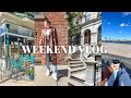 WEEKEND VLOG: BTS Shooting Content, Nuuly First Impression +Try-On Haul, Exploring Hoboken &amp; More!