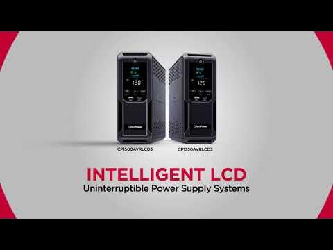 CyberPower Intelligent LCD UPS Systems: CP1500AVRLCD3 CP1350AVRLCD3 ...
