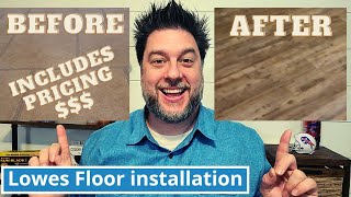 Lowes Floor Installation: Customers experience with flooring installation [281]