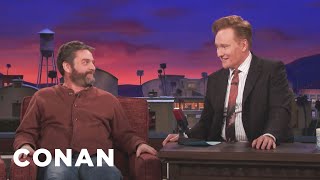 Zach Galifianakis Thinks His Redhead Son Will Grow Up Ugly | CONAN on TBS