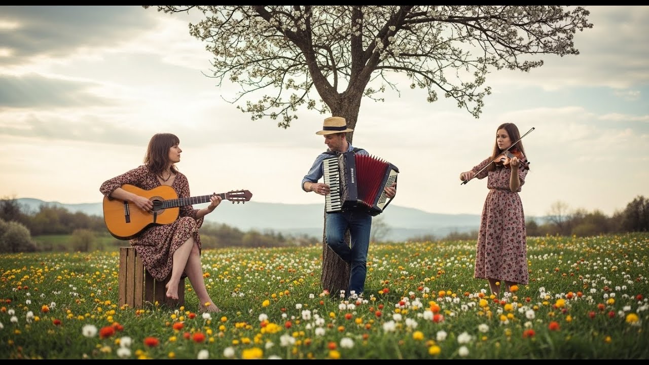 Smooth Bossa Nova Groove with Accordion and Guitar for Warm Mediterranean Evenings