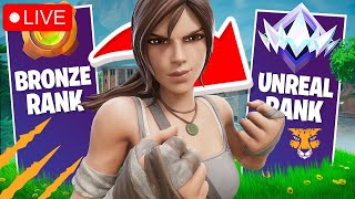 LIVE🔴🔴Playing Fortnite Ranked Reload Solos (Champion)!!!! Sub For SHOUTOUTS!!!