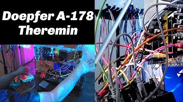 Live Eurorack jam - Doepfer A-178 Theremin