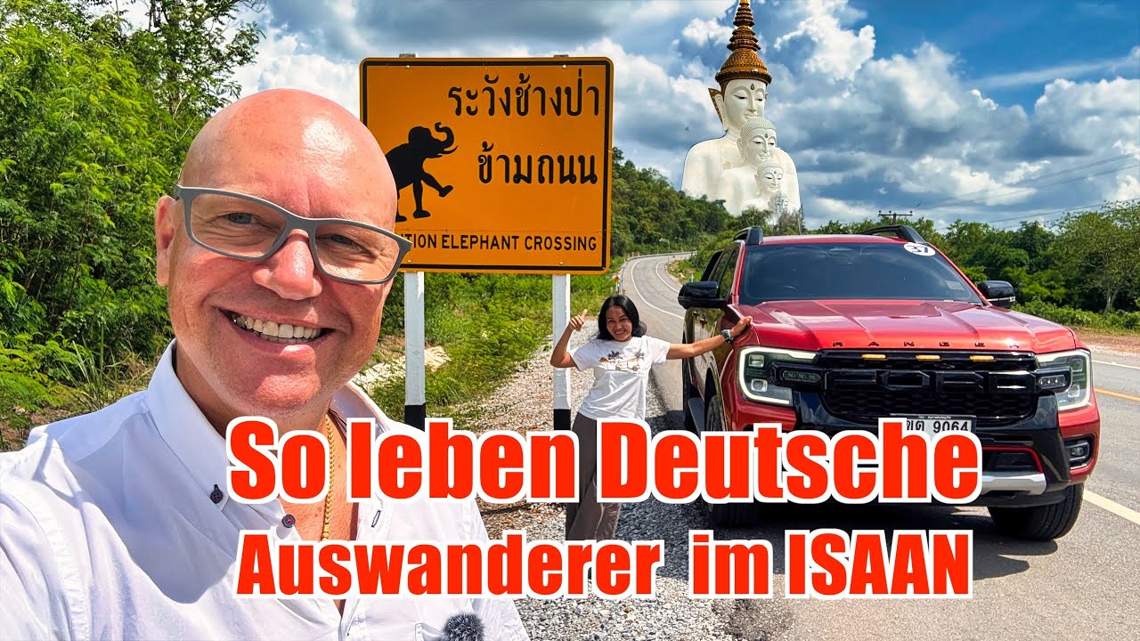 4000km durch Thailand Teil 2 🇹🇭/🇩🇪  Deutsche Auswanderer im ISAAN und Zweifel an deutschem Mönch