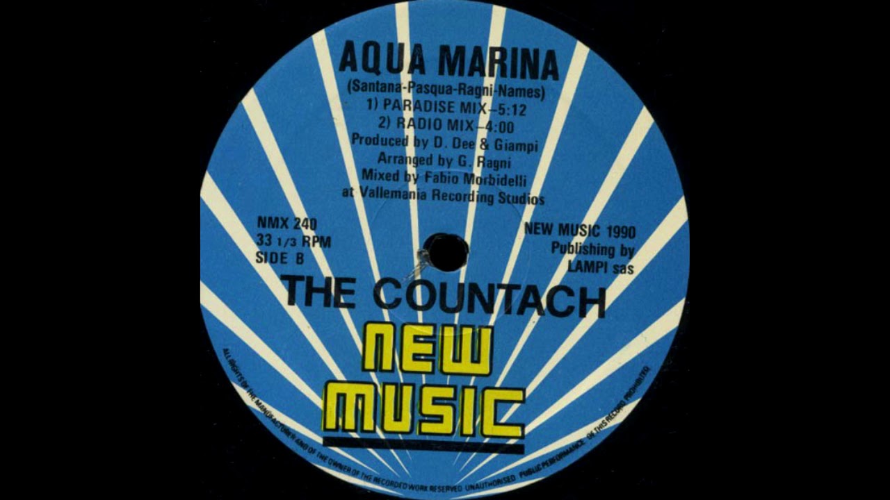 The Countach ‎– Aqua Marina