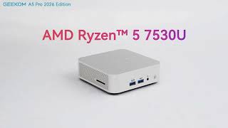 GEEKOM A5 Pro 2026 Unboxing