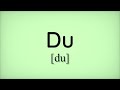 Du (Esperanto)