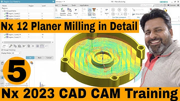 Nx 12 cam cnc programming | Nx 12 Planer milling | Planer Milling In Nx 12