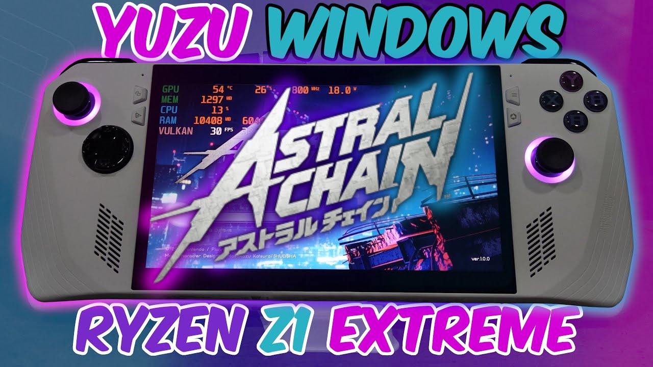 Astral Chain Yuzu Android 162 Test! Playable 8+Gen1 