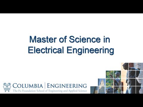 Master of Science in Electrical Engineering