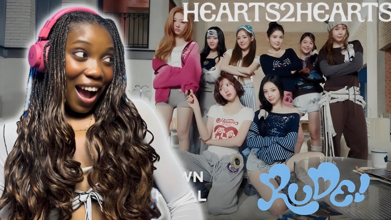 Hearts2Hearts 하츠투하츠 'RUDE!' MV FIRST TIME REACTION
