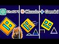 ChatGPT 5.2 vs Claude Opus 4.5 vs Gemini 3 Pro: Geometry Dash clone in 10 minutes.