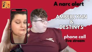 Amberlynns Narcissistic Mask slips - The Phone Call