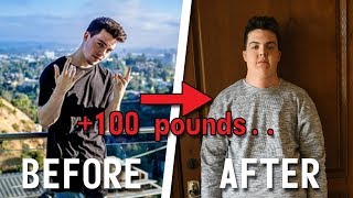 HOW I GAINED 100 LBS IN 10 DAYS (TRANSFORMATION)