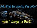 Solo High Sec Mining Fit: Venture & Mining Barges - Covetor Retriever Procurer - Updated fits 2021