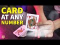 Card at any number  card trick tutorial