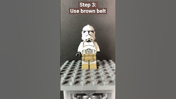 How to Make Commander Mayday from the Bad Batch in LEGO! #legostarwars #shorts