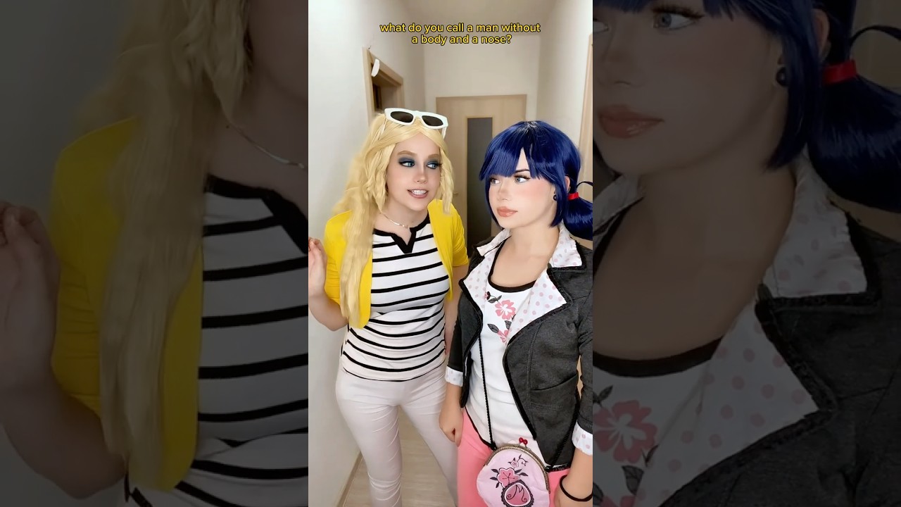 Nobody nose | Marinette Dupain-Cheng & Chloé Bourgeois (@witchera_) #cosplay | #Miraculous Ladybug