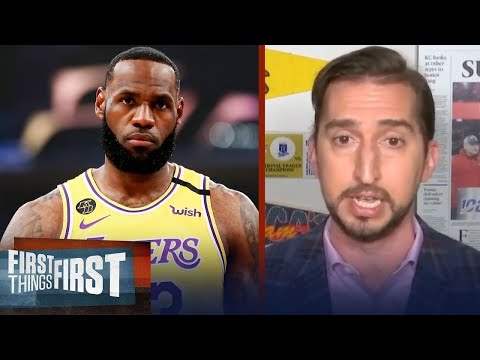 FIRST THINGS FIRST | Nick Wright reacts to Lakers vs Spurs: LeBron isn't leave Lakers - FIRST THINGS FIRST | Nick Wright reacts to Lakers vs Spurs: LeBron isn't leave Lakers