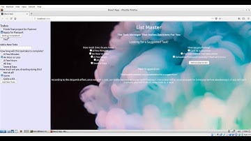 List Master Demo Flatiron School Portfolio Project