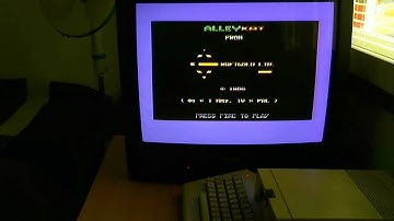 Alleykat on a Commodore 64 with commentary